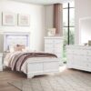 1556W Bedroom Lana Collection 4pc Set (QB+NS+DR+MR)