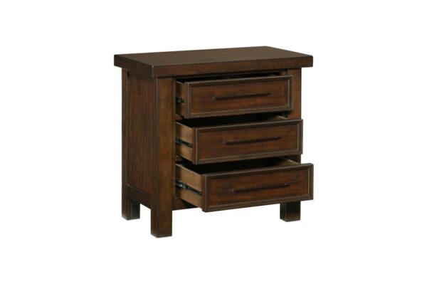 1559 Bedroom Logandale Collection 4pc Set (QB+NS+DR+MR)