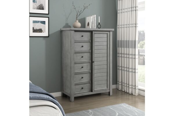 1559DG Bedroom Logandale Collection 4pc Set (QB+NS+DR+MR)