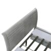 HE-1559DG-1  Queen Platform Bed with Storage Footboard and Side Rails