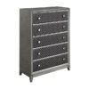1566GY Bedroom West End Collection 4pc Set (QB+NS+DR+MR)