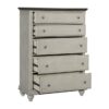 1568 Bedroom Mossbrook Collection 4pc Set (QB+NS+DR+MR)