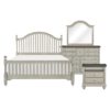1568 Bedroom Mossbrook Collection 4pc Set (QB+NS+DR+MR)