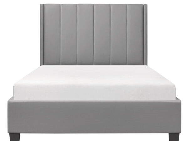 HE-1570GY-1  Queen Platform Bed