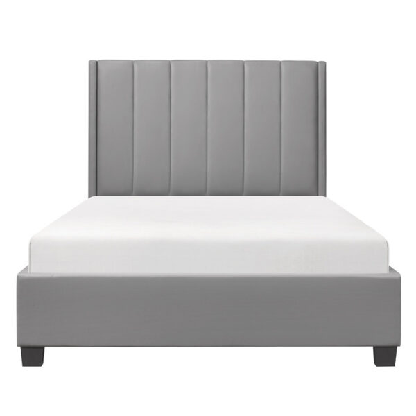 HE-1570GY-1  Queen Platform Bed