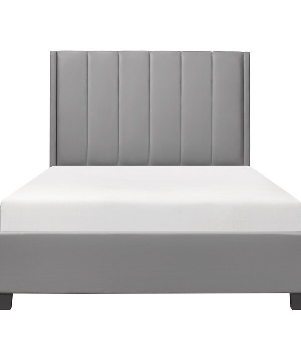 HE-1570GY-1  Queen Platform Bed