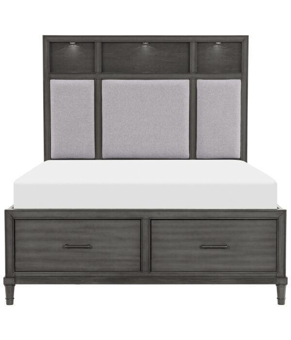 HE-1573-1  Queen Platform Bed