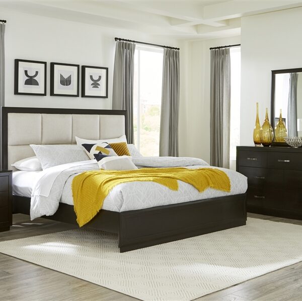 1575 Bedroom Hodgin Collection 4pc Set (QB+NS+DR+MR)