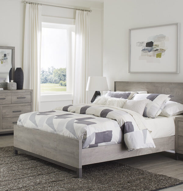 1577 Bedroom Zephyr Collection 4pc Set (QB+NS+DR+MR)