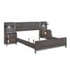 5pc Set California King Wall
