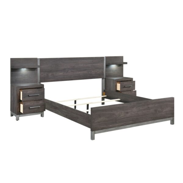 5pc Set California King Wall
