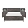 HE-1577DG-1WB  5pc Set Queen Wall Bed (QB+2NS+2NS-P)
