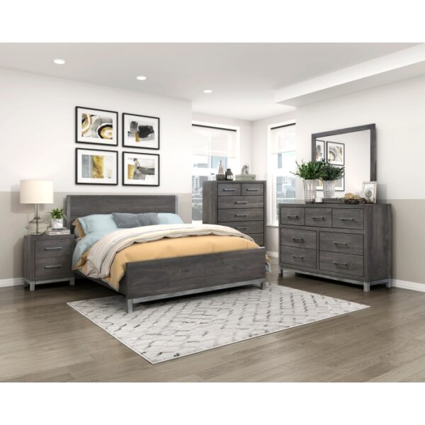 HE-1577DG-1  Queen Bed