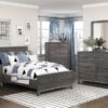 1577DG Bedroom Zephyr Collection 4pc Set (QB+NS+DR+MR)