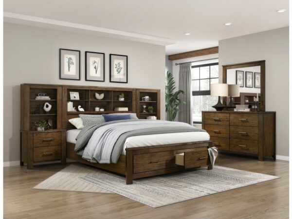 1592 Bedroom Sullivan Collection 4pc Set (QB+NS+DR+MR)