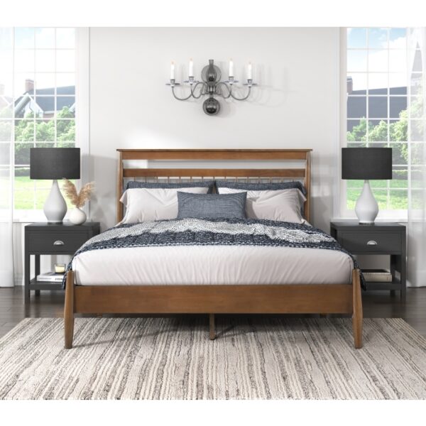 HE-1599-1  Queen Platform Bed