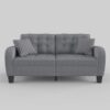8202GRY Seating-Sinclair Collection 2pc Set: Sofa, Love