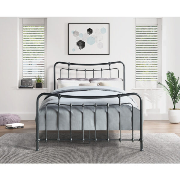 HE-1601-1  Queen Platform Bed