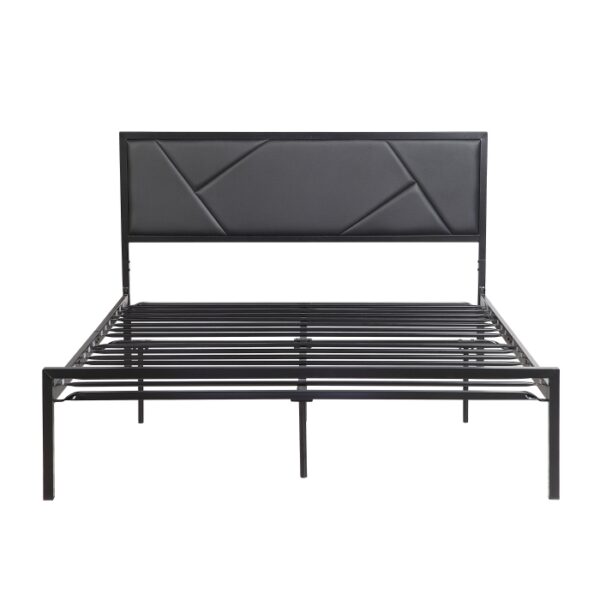 HE-1602BK-1  Queen Platform Bed