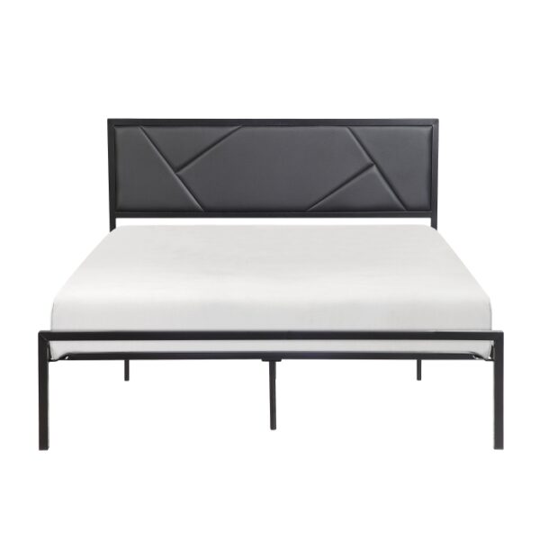 HE-1602BK-1  Queen Platform Bed