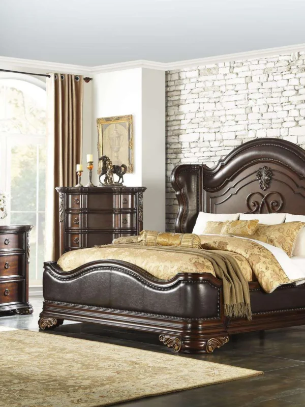 1603 Bedroom Royal Highlands Collection 4pc Set (QB+NS+DR+MR)