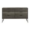 1604 Bedroom Urbanite Collection 4pc Set (QB+NS+DR+MR)