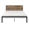 HE-1611-1  Queen Platform Bed
