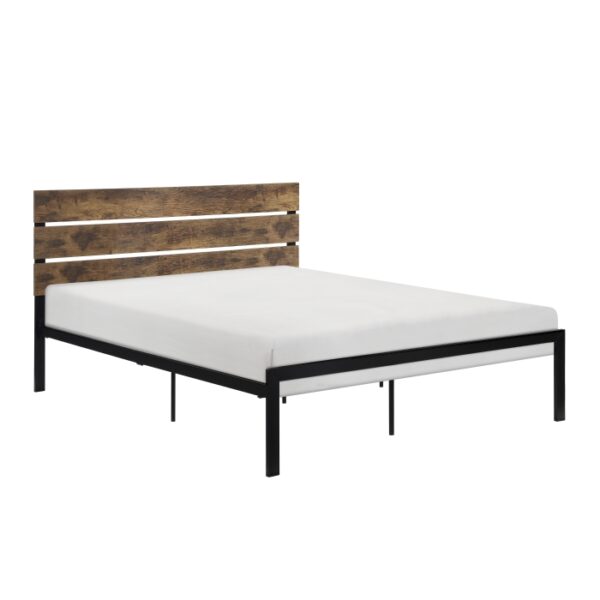HE-1611-1  Queen Platform Bed