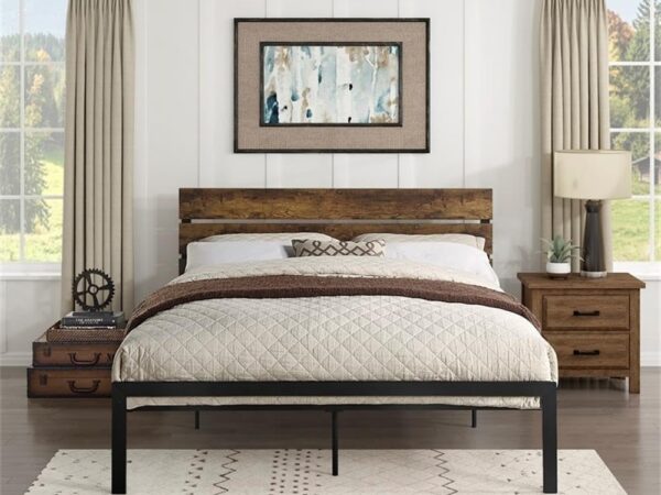 1611 Bedroom Marshall Collection Queen Platform Bed