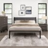 HE-1612-1  Queen Platform Bed