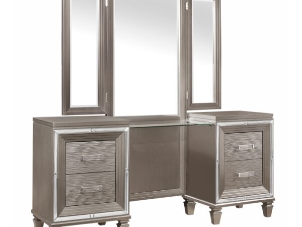1616-15* Vanity Dresser with Mirror