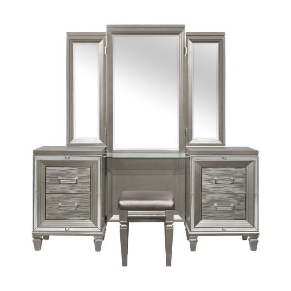 1616-15* Vanity Dresser with Mirror