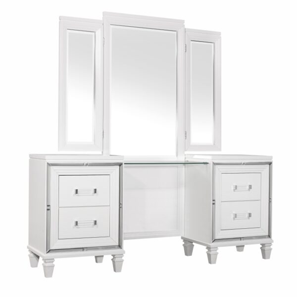 1616W-15* Vanity Dresser with Mirror