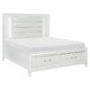 Eastern King Platform Bed wi