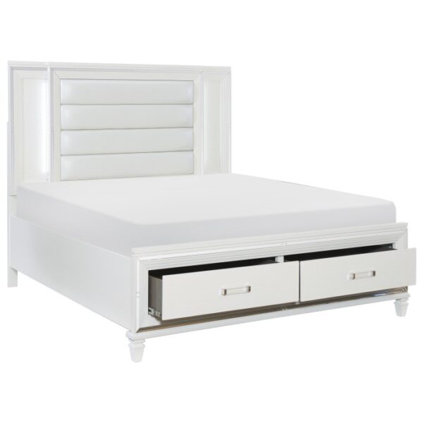 Eastern King Platform Bed wi