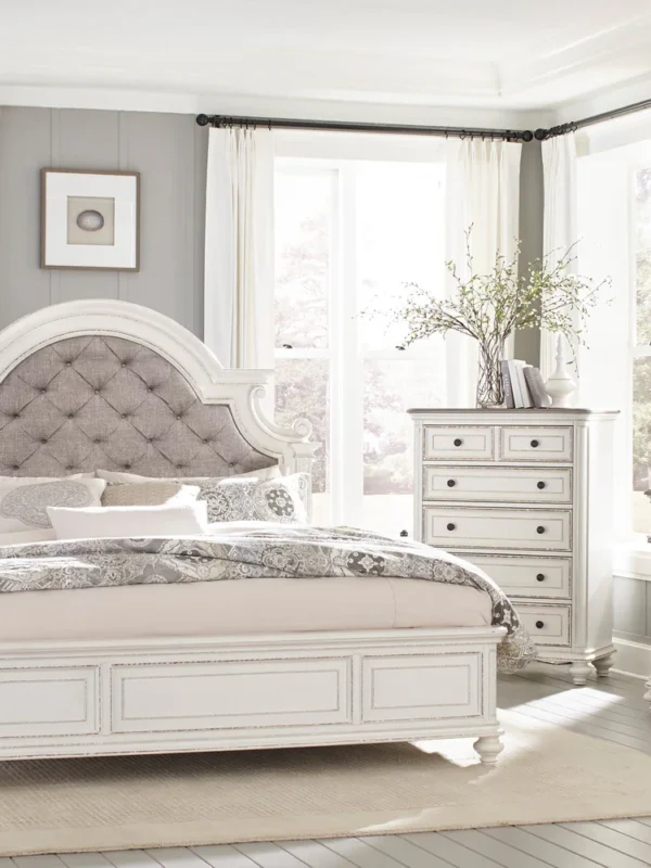 1624W Bedroom Baylesford Collection 4pc Set (QB+NS+DR+MR)