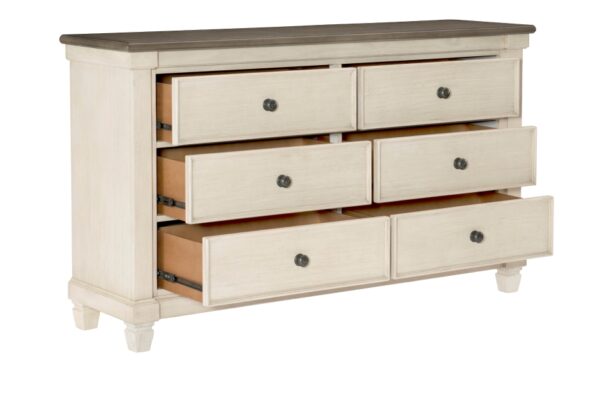 1626 Bedroom Weaver Collection 4pc Set (QB+NS+DR+MR)