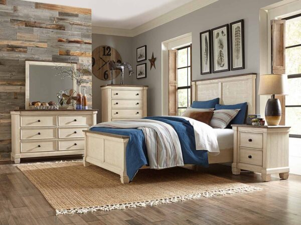 1626 Bedroom Weaver Collection 4pc Set (QB+NS+DR+MR)