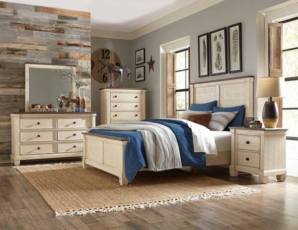 1626 Bedroom Weaver Collection 4pc Set (QB+NS+DR+MR)