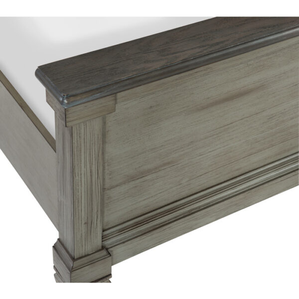 HE-1626GY-1  Queen Bed