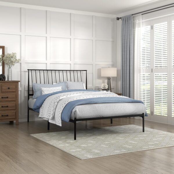 HE-1630-1  Queen Platform Bed