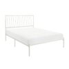 HE-1630WH-1  Queen Metal Platform Bed