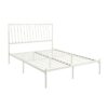 HE-1630WH-1  Queen Metal Platform Bed