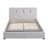 HE-1632-1DW  Queen Platform Bed with Storage Drawer
