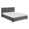 HE-1632GH-1DW  Queen Platform Bed with Storage Footboard
