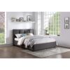 HE-1632GH-1DW  Queen Platform Bed with Storage Footboard