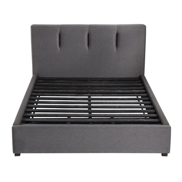 HE-1632GH-1DW  Queen Platform Bed with Storage Footboard