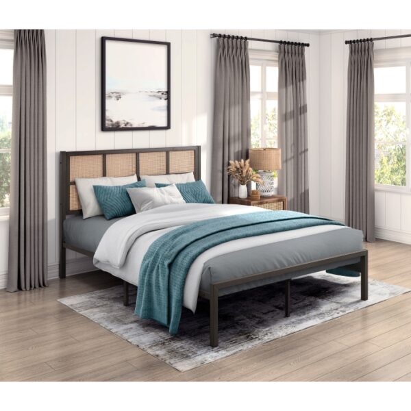 HE-1635DZ-1  Queen Platform Bed