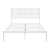 HE-1635WH-1  Queen Platform Bed