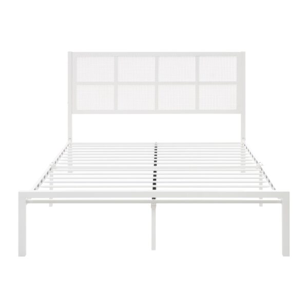 HE-1635WH-1  Queen Platform Bed